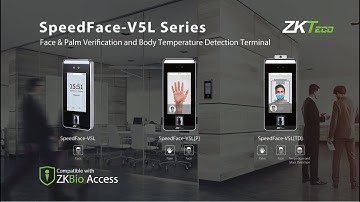 ZKTeco SpeedFace-V5L [TD] | Body Temperature and Mask Detection Demonstration | ZKTeco Bangladesh