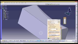 Curso Catia  Clase 8  Parte 8  Variable Radius Fillet