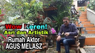 Ngintip Rumah Asri dan Artistik Milik Aktor August Melasz di Pegunungan