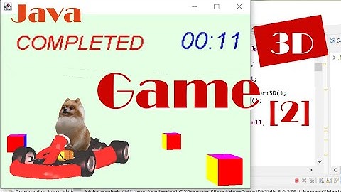 Java 3D: How to Create a Mini Color Cube Game_2 Tracking Collision Order (with Source Code)