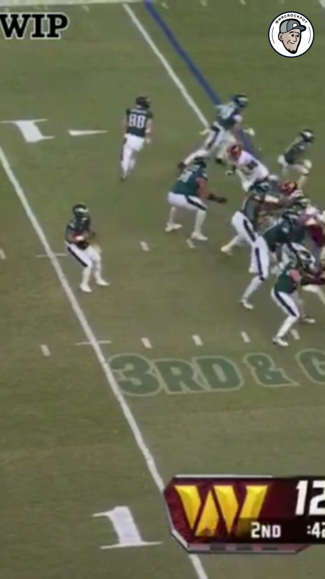 Eagles BEST PLAYS on Offense with Merrill Reese ?? Video taken from Nick Piccone (@_piccone on X)