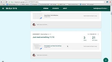 Reuse Post in Google Classroom