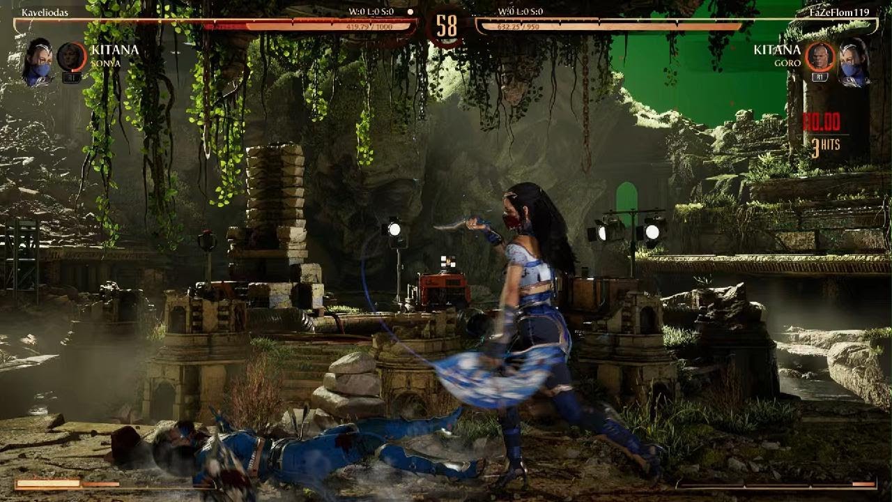 Mortal Kombat 1 Kitana Gameplay - YouTube