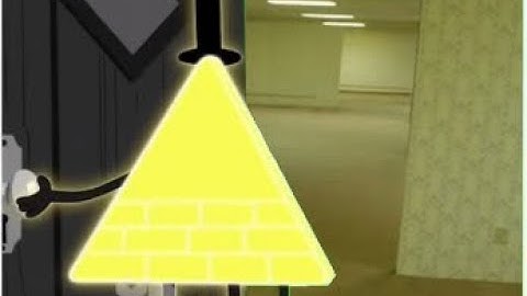 bill cipher enters the backrooms