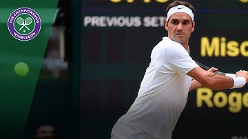Roger Federer v Mischa Zverev highlights - Wimbledon 2017 third round