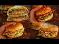 400 Calorie or Less Homemade Burgers | Make Shrimp and Salmon Burgers