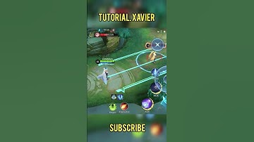 ✅Xavier tutorial skills combo  by Chingz #mlbb #mobilelegends #tutorial #xavier