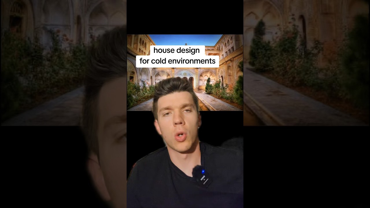 Cold environment house design. 