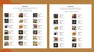 Food Menu Category Filter Using HTML, CSS & Vanilla JavaScript