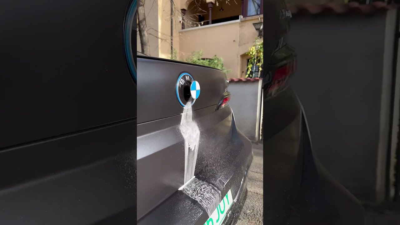 Revolutionary BMW Self Washing Camera Say Goodbye To Car Washes 