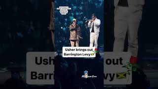 #BarringtonLevy shuts down Usher's Barclays Center Show 🇯🇲🇺🇸🌹 #shorts #usher #dancehall #reggae