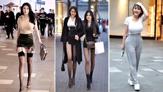 mejores street fashion | china street fashion hottest chinese girls