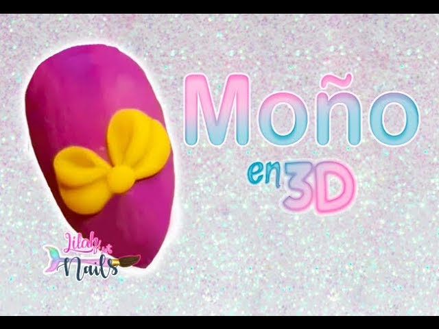 Moño en 3D Uñas Acrílicas - thptnganamst.edu.vn