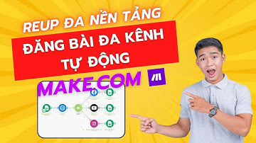 Reup Đa Nền Tảng Chỉ 5 Phút với Make.com | Tải & Đăng Video Tự Động Không Cần Code!