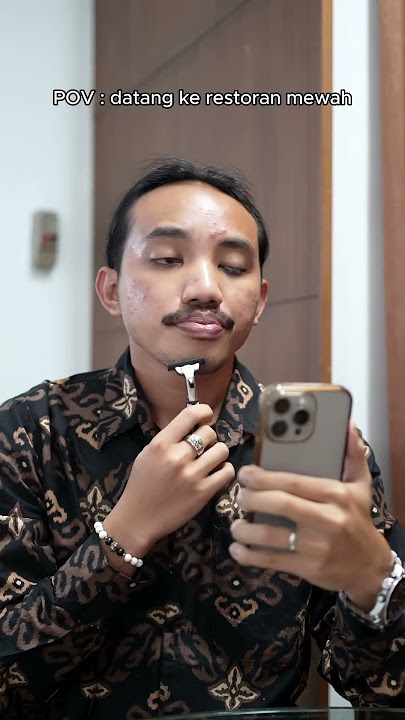 makan di restoran mewah 🤣