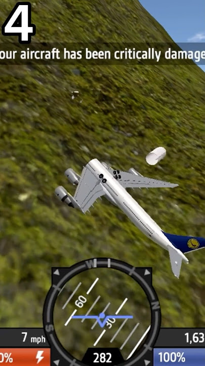 Which crash sound is real? #aviation #gaming #simpleplanes #memes #shorts