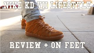 Nike KD VII Lifestyle Hazelnut Review + On Feet