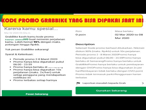 Promo Grabbike Maret 2020 Ojek Online Grab
