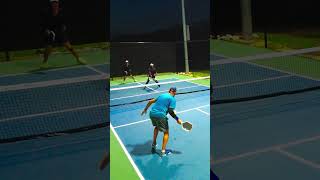 Controversial Pickleball Point  #pickleball #coaching #pickleballhighlights #instructions #crazy