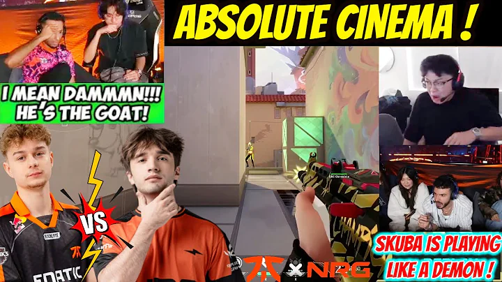 TenZ FNS Tarik & Shanks React to INSANE GAME NRG VS FNATIC in VCT Champions Paris