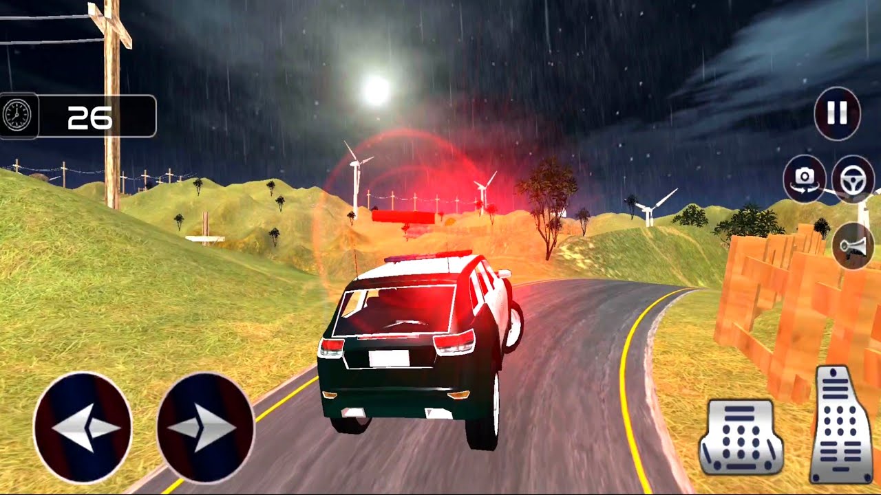 US Police Car - Offroad Police Van Chasing Crime Driving - Android GamePlay #2