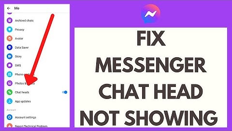 How to Fix Messenger Bubble Not Showing | Messenger Chat Heads Not Showing [SOLVED]