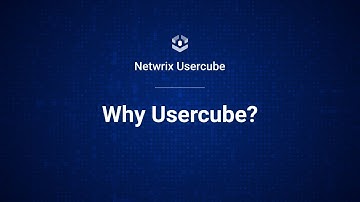 Why Netwrix Usercube?