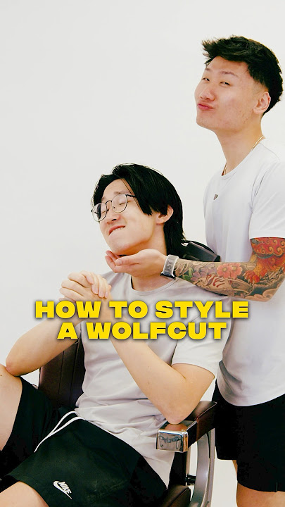 How to Style a WOLF CUT!