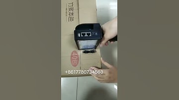 carton box printing Inkjet coding machine (12.7mm handheld printer )
