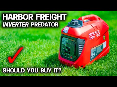 Testing the CHEAPEST HARBOR FREIGHT INVERTER GENERATOR Predator 1400