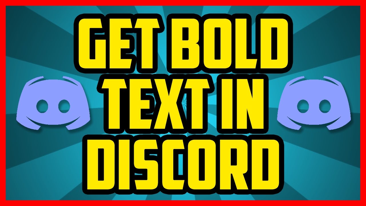 How To Write In Bold On Discord 18 Quick Easy Discord Bold Text Tutorial Youtube