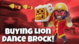 Brawl Stars #Shorts | Buying Lion Dance Brock!