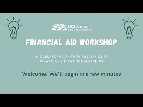 Financial Aid Workshop  (Summer)