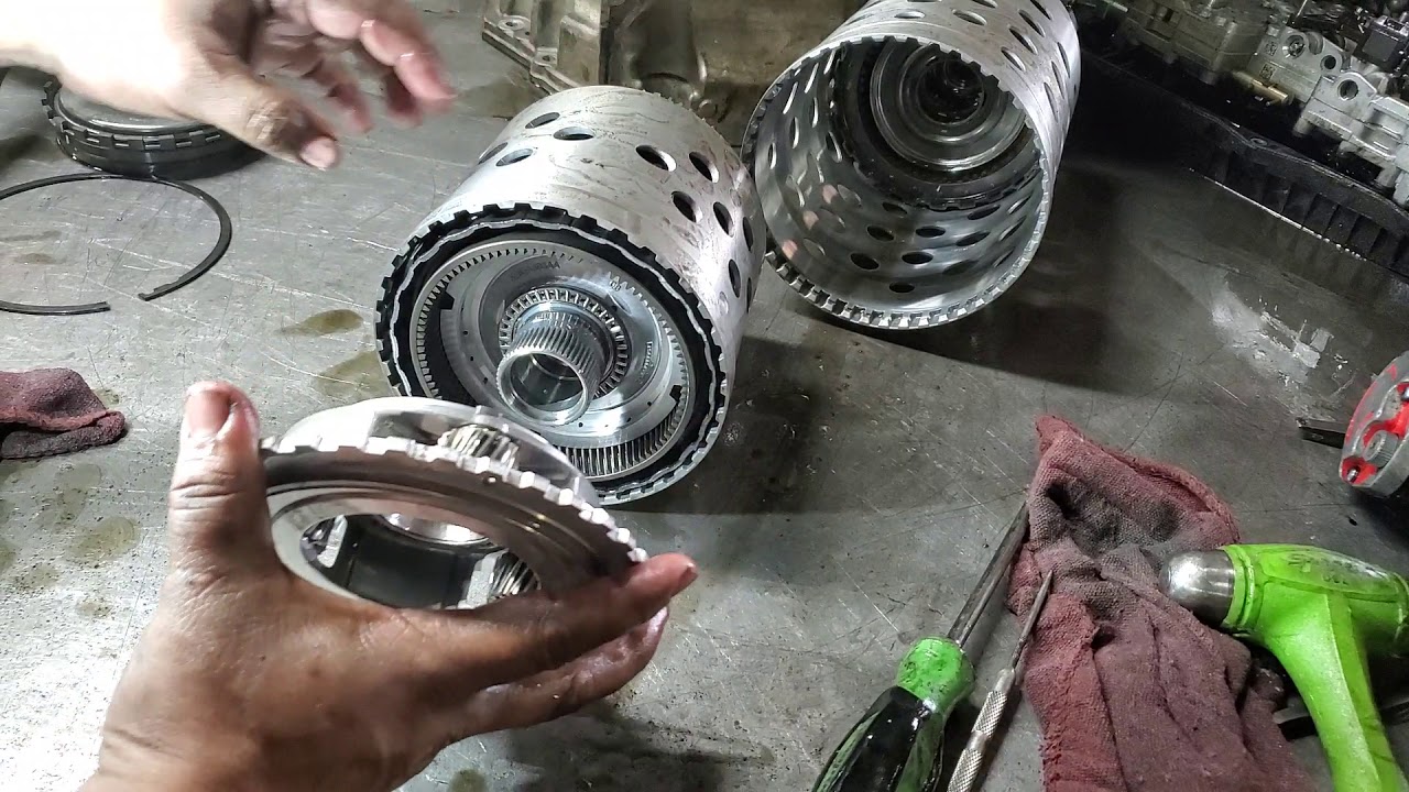 Третья часть разборки 8-ступенчатой ​​коробки передач Dodge Ram 845re 2016 года выпуска