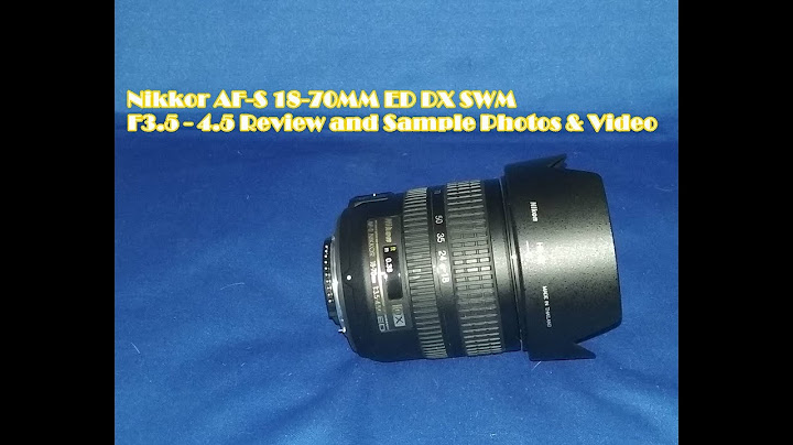 Đánh giá lens nikon 18-70 năm 2024