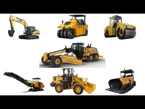 Top 9 Machinery Name & Their Uses in Road Construction | All About Civil