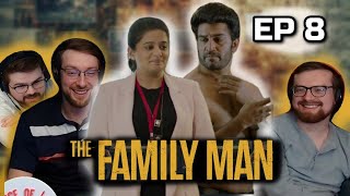 Americans REACT to The Family Man | Episode 8 | Season 1 | Manoj Bajpayee | Priyamani