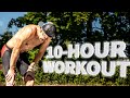 I did a 10,000 calorie workout