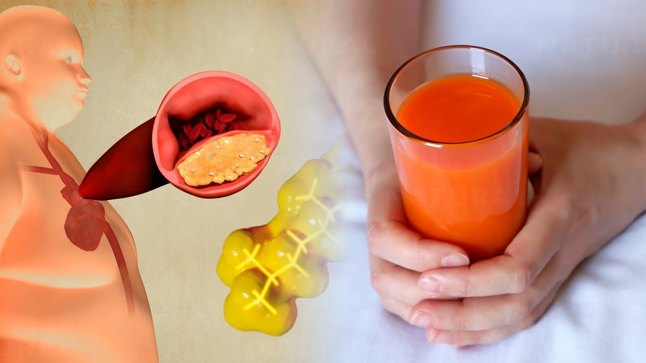 Drink This Juice To Lower Your Cholesterol Naturally
