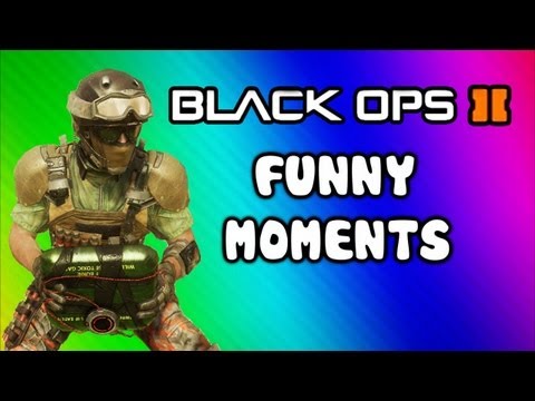 Black Ops 2 Funny Moments - Bouncing C4, Epic Poo, Floating Plant Glitch (Funtage) + Thanks Q&A