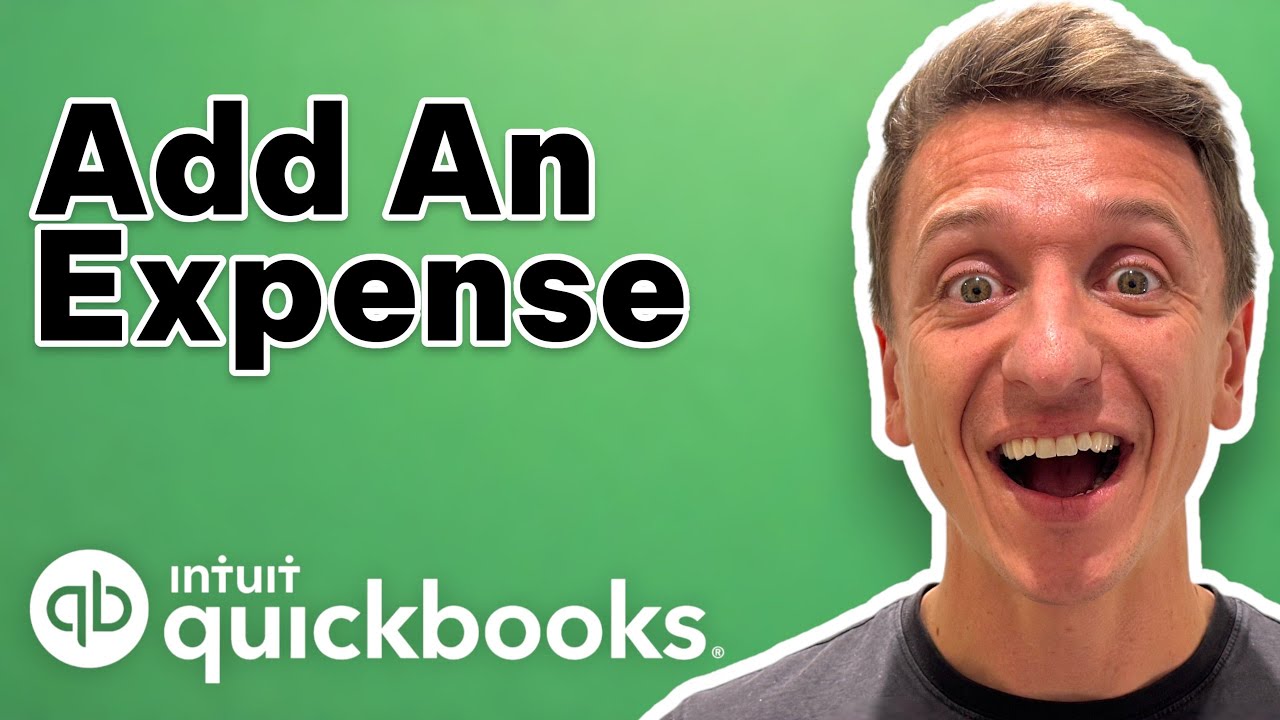 How To Add An Expense In QuickBooks Online (Quick and Easy Guide) - YouTube