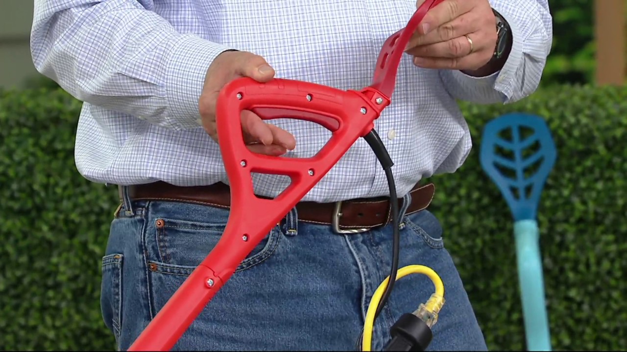 Sun Joe Electric Lightweight Grass and Weed Trimmer on QVC