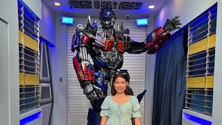 Singapore Trip: I met Optimus Prime | Fun Rides