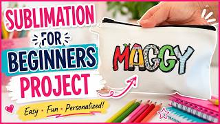 How to Create a Sublimation Bag! Sublimation Printing for Beginners, Step by Step Tutorial