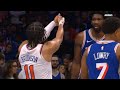 Joel embiid and jalen brunson taunt and call each other floppers 