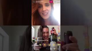 IG LIVE Simone Simons + Elize Ryd (27/4/2020) full