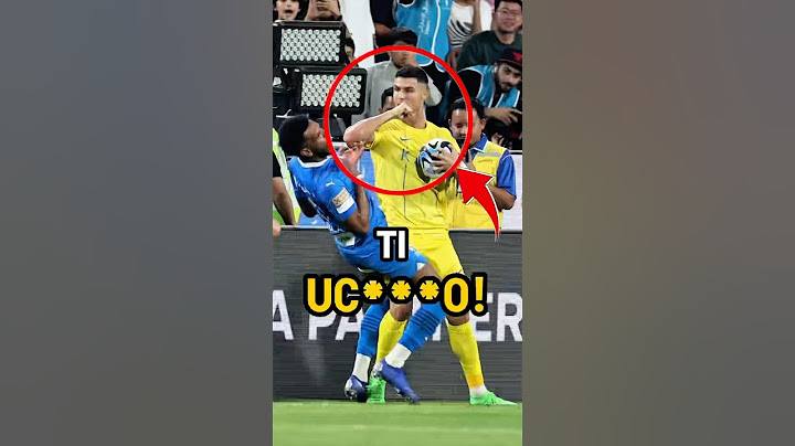 Questo giocatore ha fatto imbestialire Cristiano Ronaldo e la sua reazione ti stupirà 😱