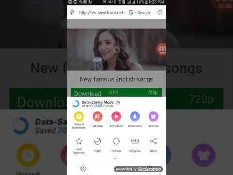 How To Download Songs On Your Mobile Device MP4,WebM,3GP, Audio
