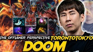 Torontotokyo Doom The Support - Dota 2 Gameplay 7.35D Patch #torontotokyo #doom