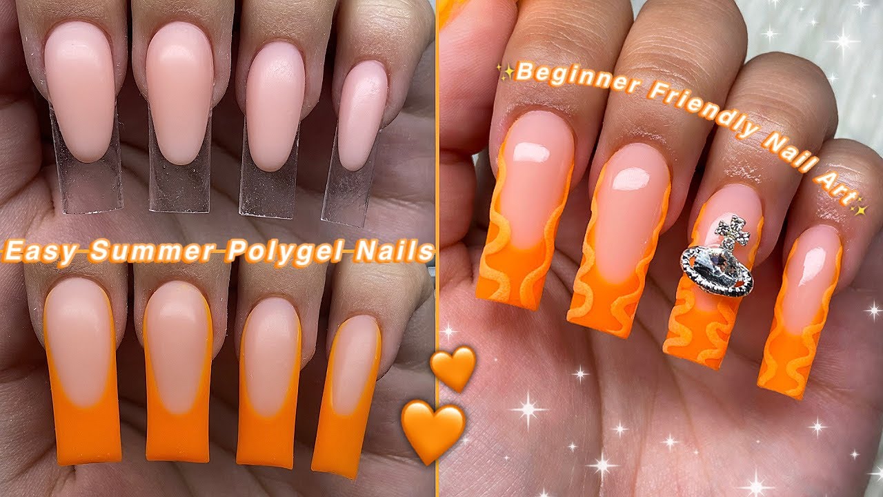 50 Manicures Fresh as Orange juice - Hi beauty girl | Gel nails, Manicure,  Nail designs